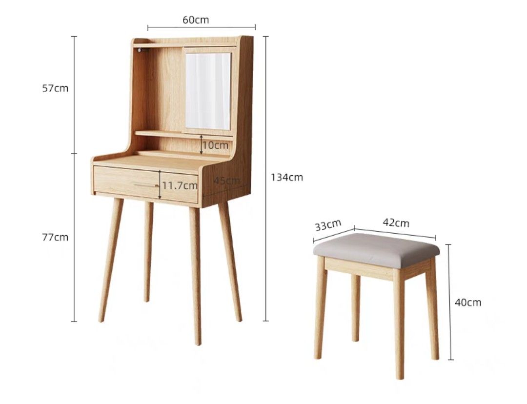 TwiS Dressing Table Set