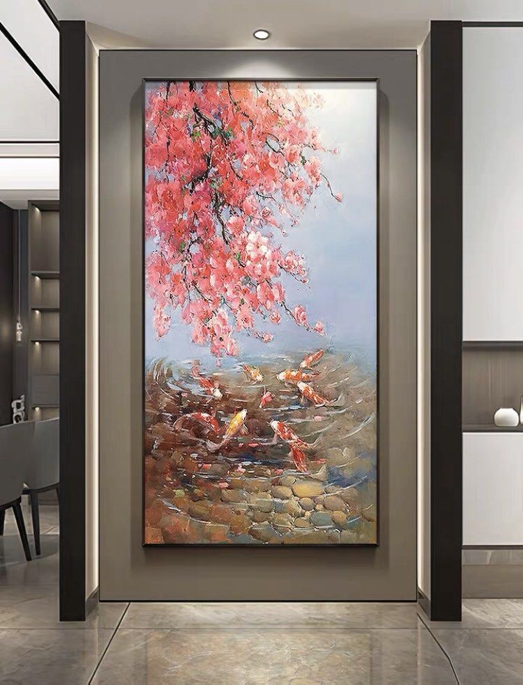 bless-fishes-oil-painting
