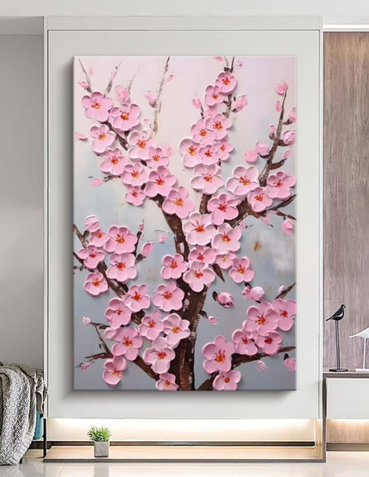 Plum Blossom Oil Painting