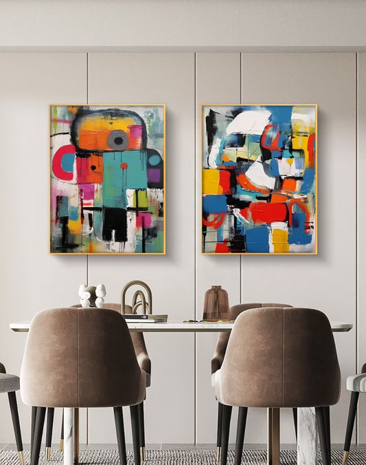 Colorbots Abstract Oil Painting